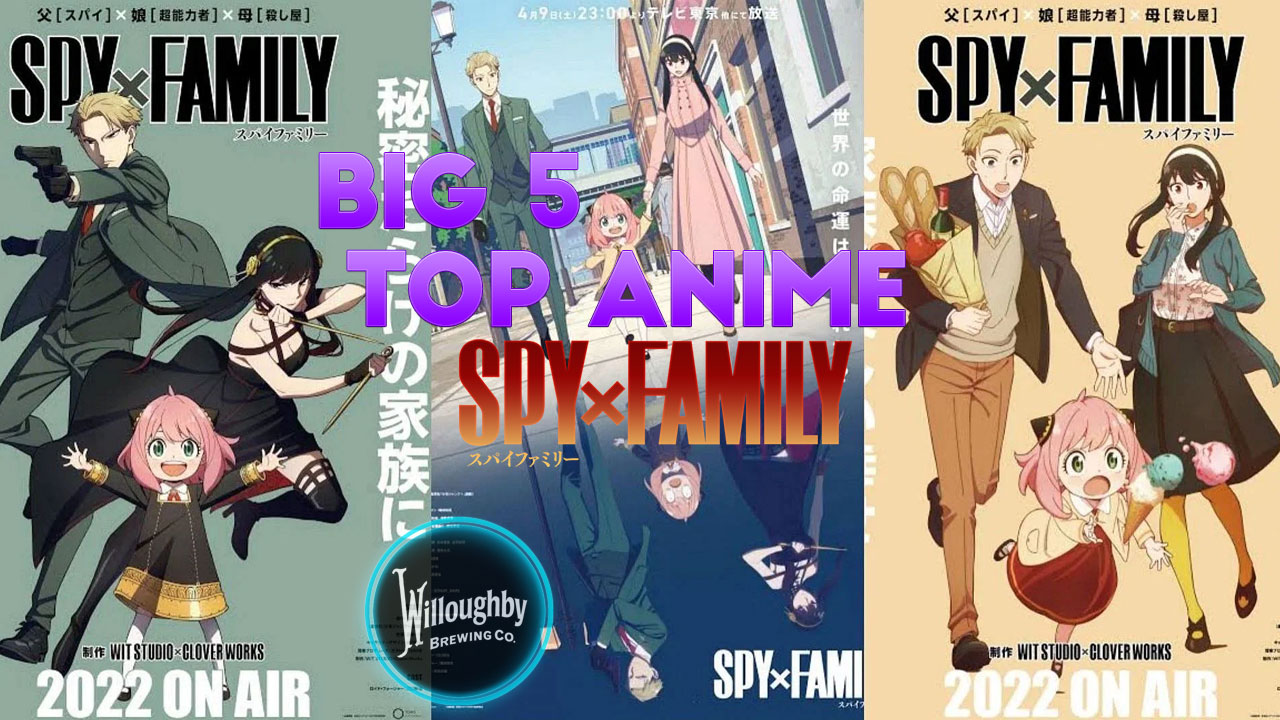 5 besar top anime spy x family